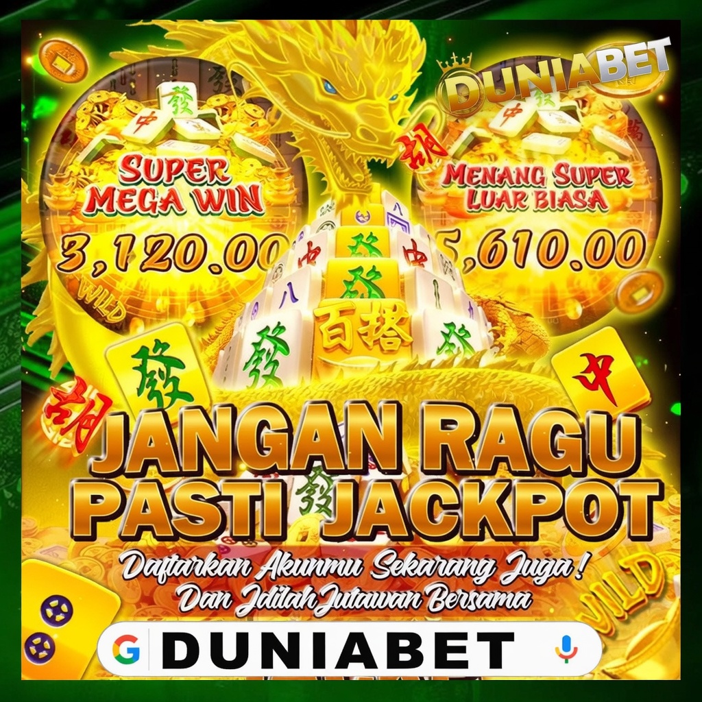 slot Pragmatic Play terbaik di Duniabet - Super Mega Win jackpot Mahjong Ways