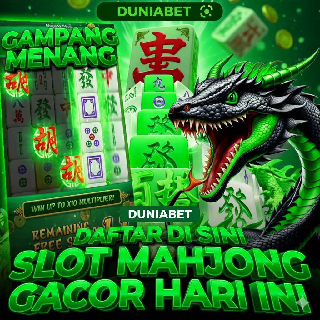 cara menang main slot online mahjong gacor di Duniabet 2025
