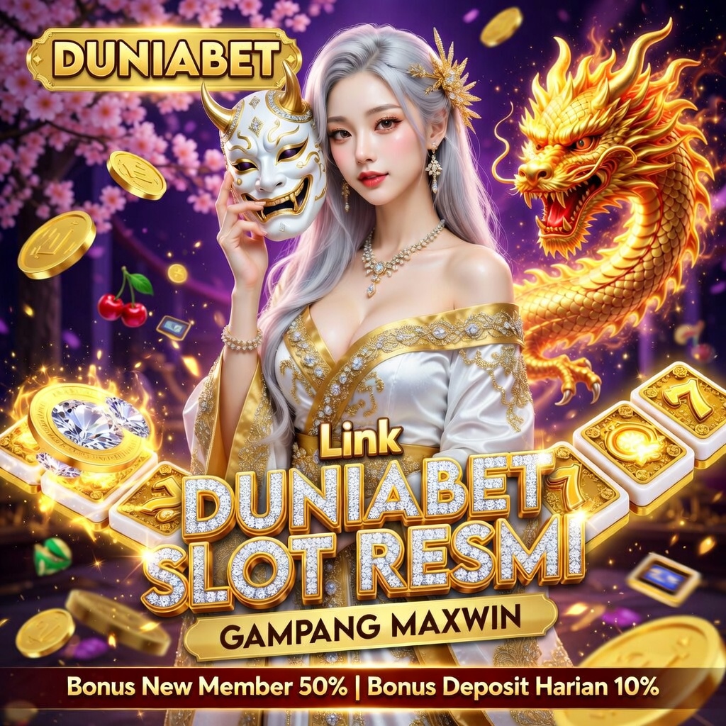 bonus dan promosi Duniabet – Slot Resmi Gampang Maxwin New Member 50% dan Deposit Harian 10%